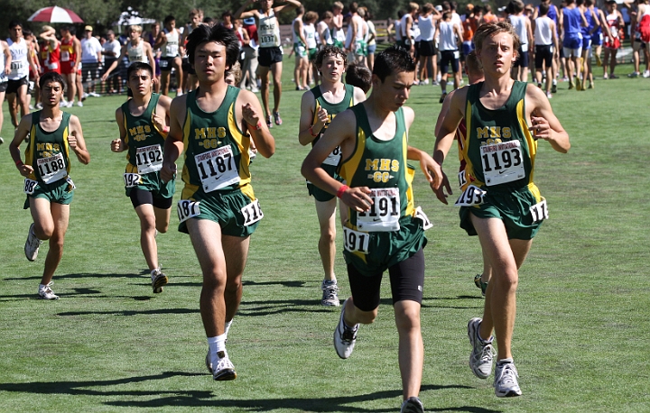 2010 SInv D3-001.JPG - 2010 Stanford Cross Country Invitational, September 25, Stanford Golf Course, Stanford, California.
